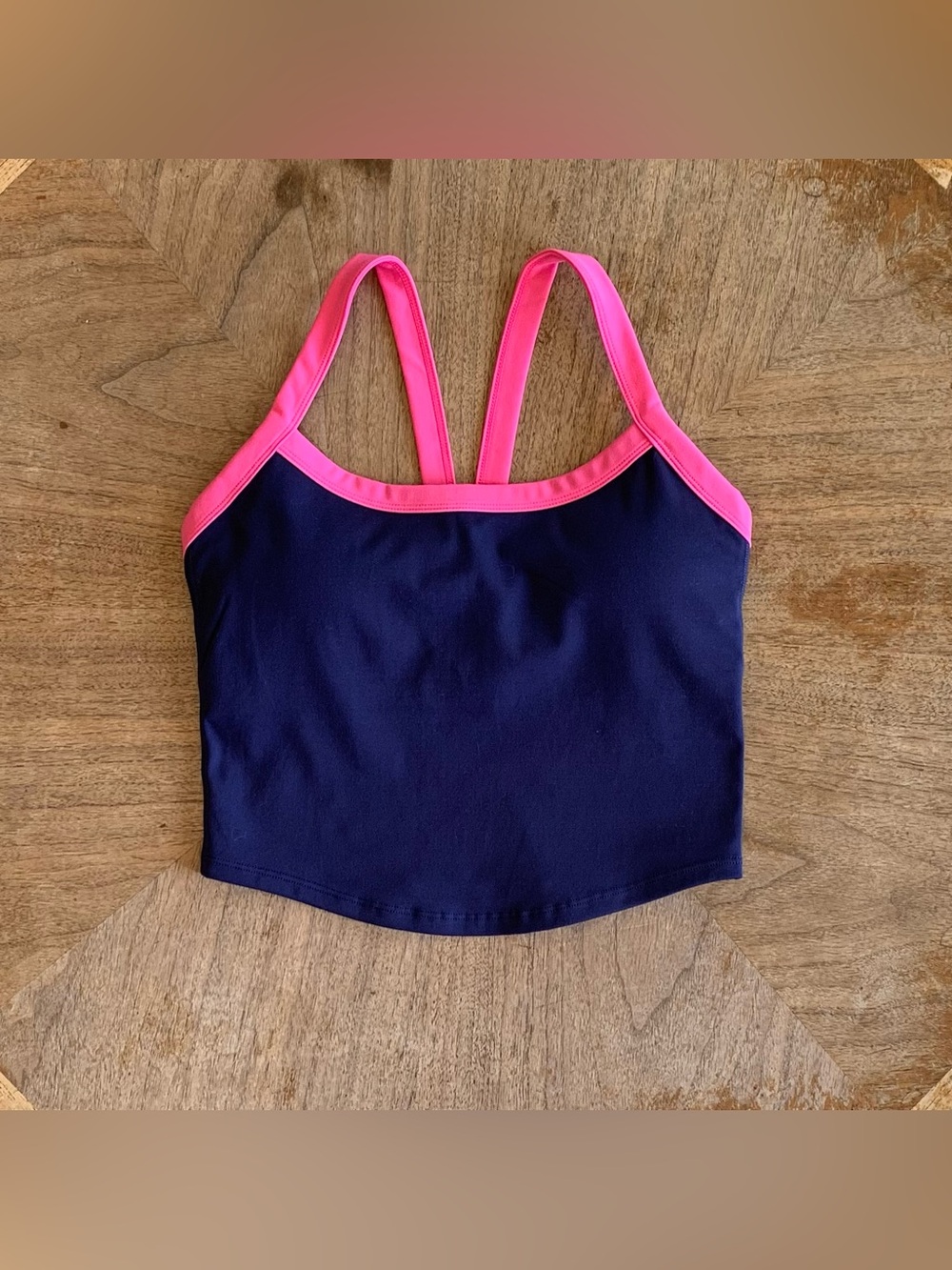 ACTA Navy / Hot Pink Summer Tank